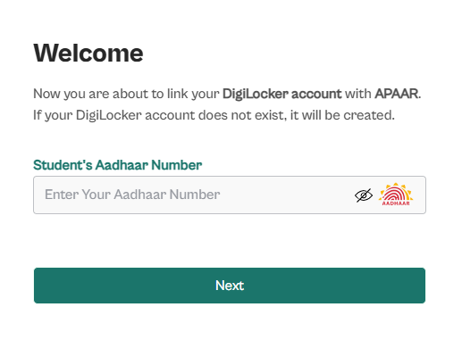 APAAR ID Card New Apply Online 2025  